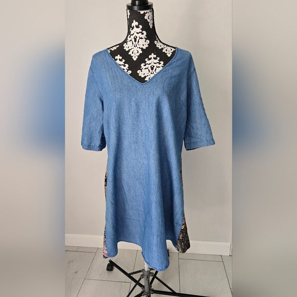 G. Kale denim dress. Size PXL - Picture 3 of 15